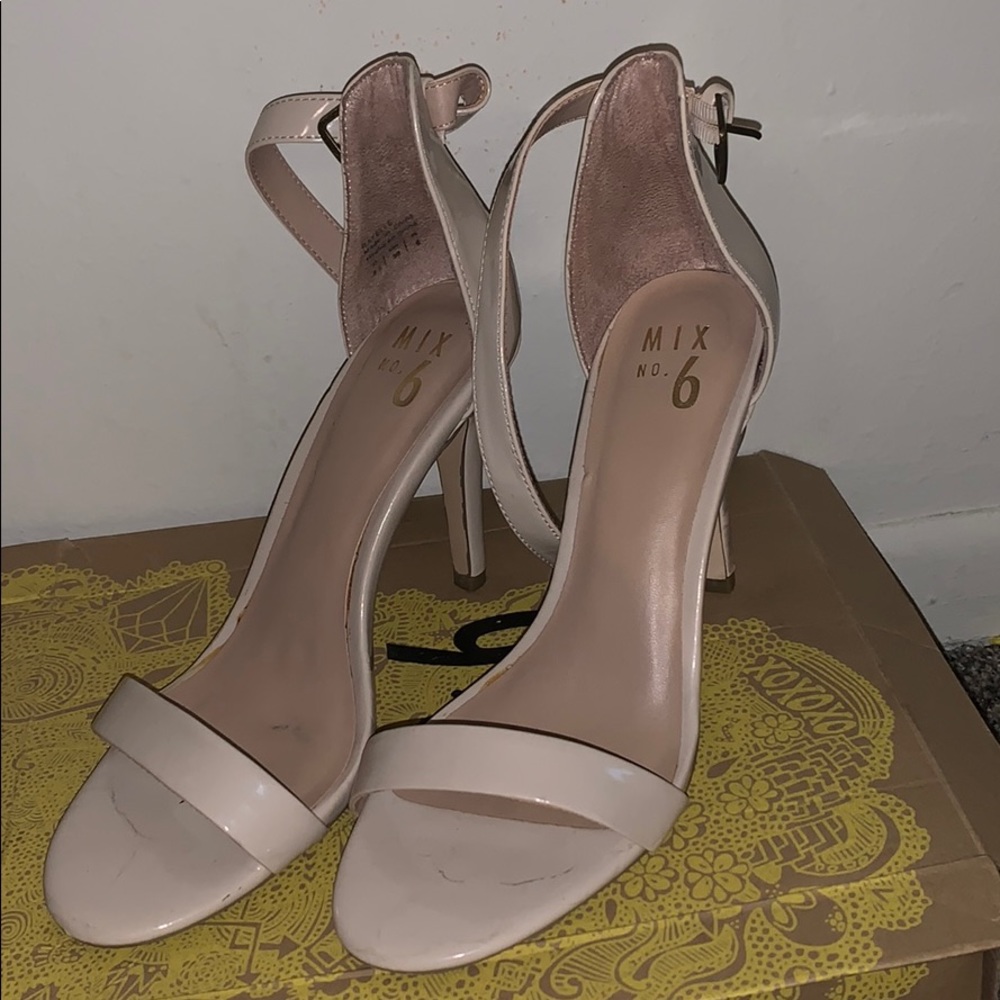 cream heels